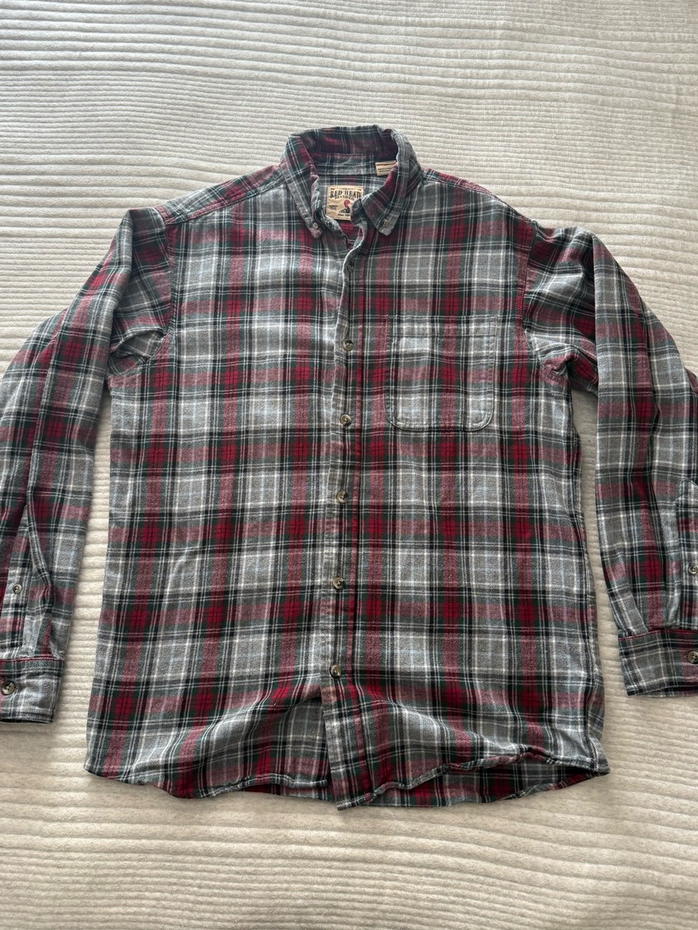 Sz M - Red Head Brand Co. Flannel Button Down Long Sleeve